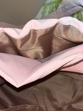 Blush Pink quilted tote bag from bagsmart